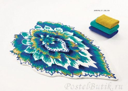 Коврик для ванной 110x155 Abyss & Habidecor California Португалия