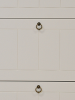 Обувница для прихожей, 66х22х123, Индра, закрытая, тумба для обуви, МДФ, белый, Dipriz