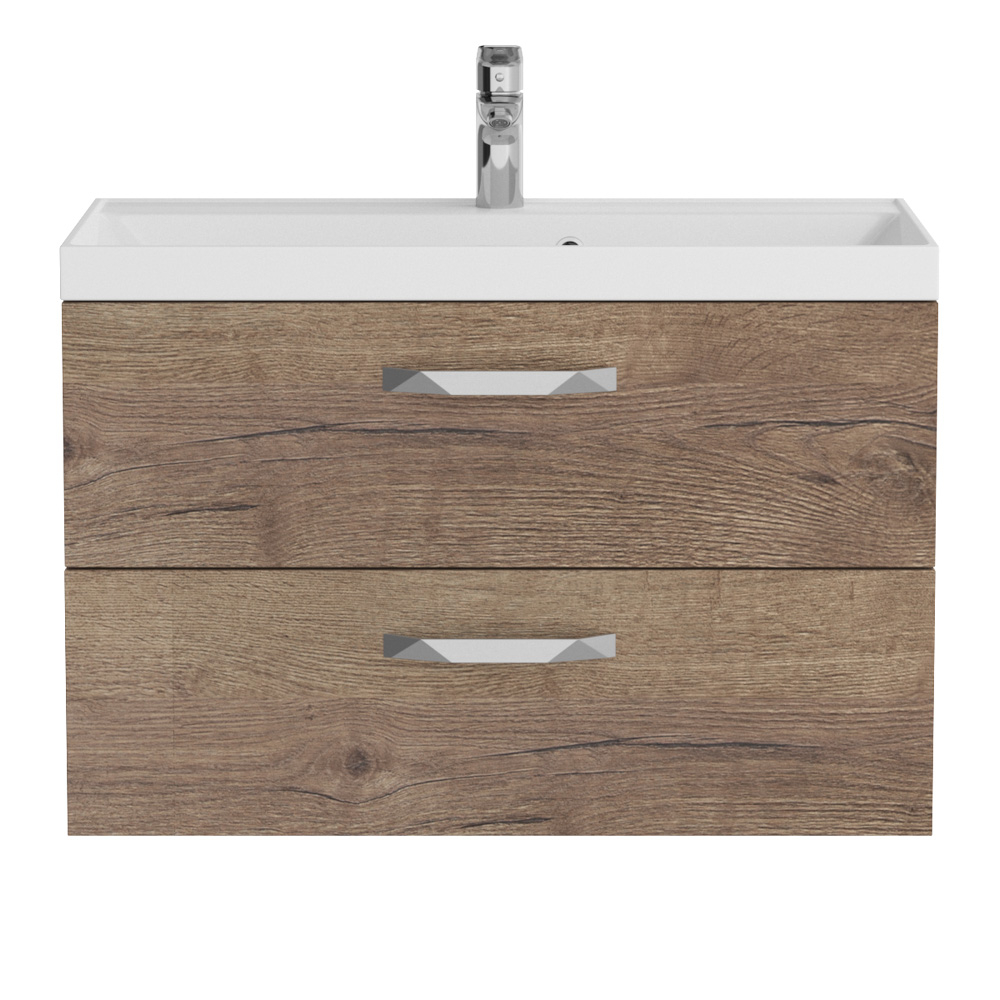 Тумба с раковиной BelBagno AURORA-800-2C-SO-RT