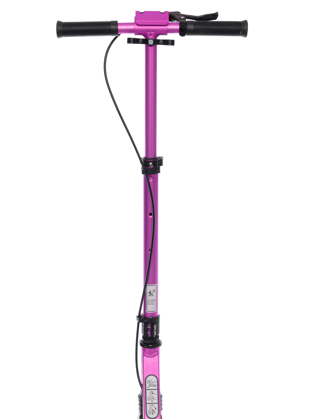 Самокат Urban Scooter Original tm Disc Fucsia, (2023), с дисковым тормозом, складной, городской, двухколесный