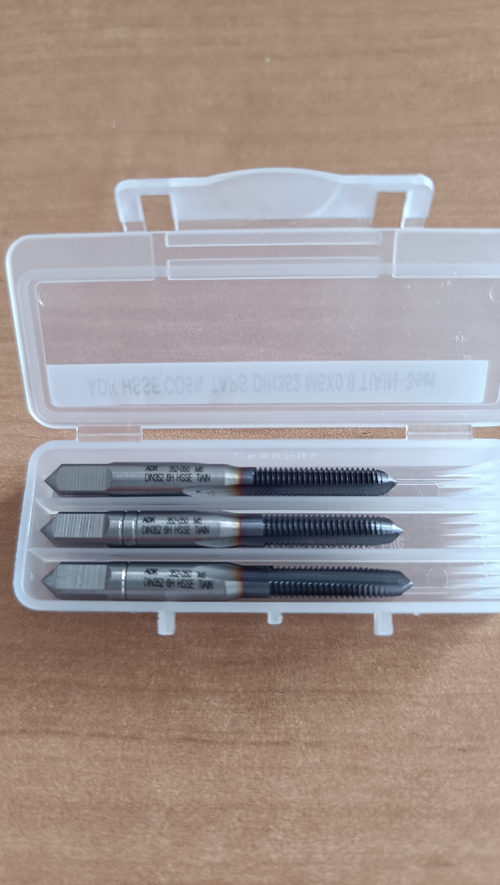 Метчик компл. DIN-352/3 М5 HSSE INOX ADK235-050 TiALN