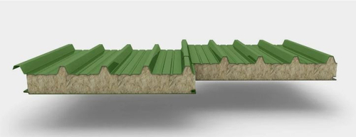 Сэндвич-панель Минеральная Вата (кровельная) 1м 60мм (ГОСТ 32603-2012)