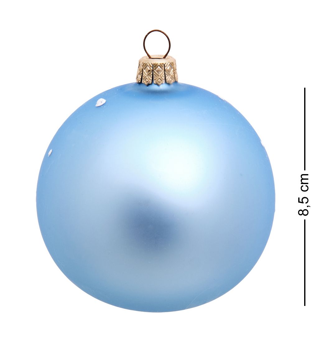 НФШ-1026/1 Ел. украшение Шар «Снегурочка» 85 мм