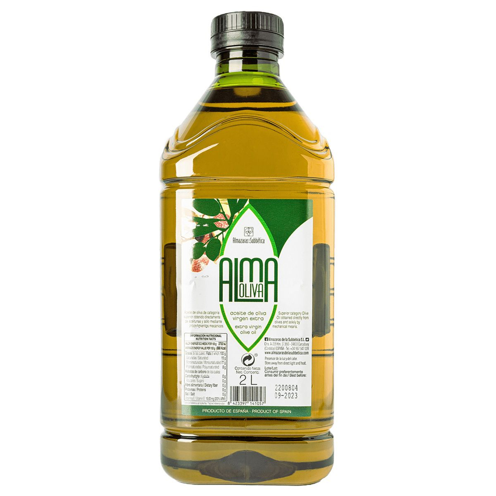 Масло оливковое экстра верджин (Selected EVOO), ALMAOLIVA, пэт, 2л