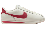 Nike Cortez “Valentine's Day 2024” comfortable temperament, all-match shock absorption, wear-resistant, low-cut casual running shoes, women's white and red