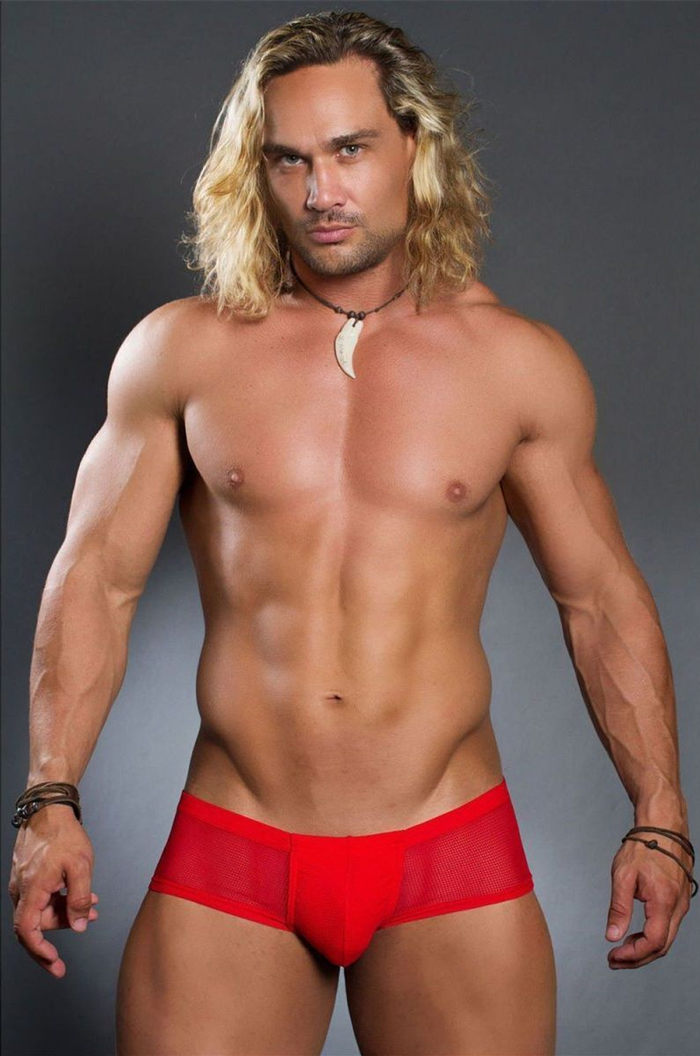 Мужские трусы-боксеры с полупрозрачными элементами Doreanse Net (Размер: M) (Цвет: белый)