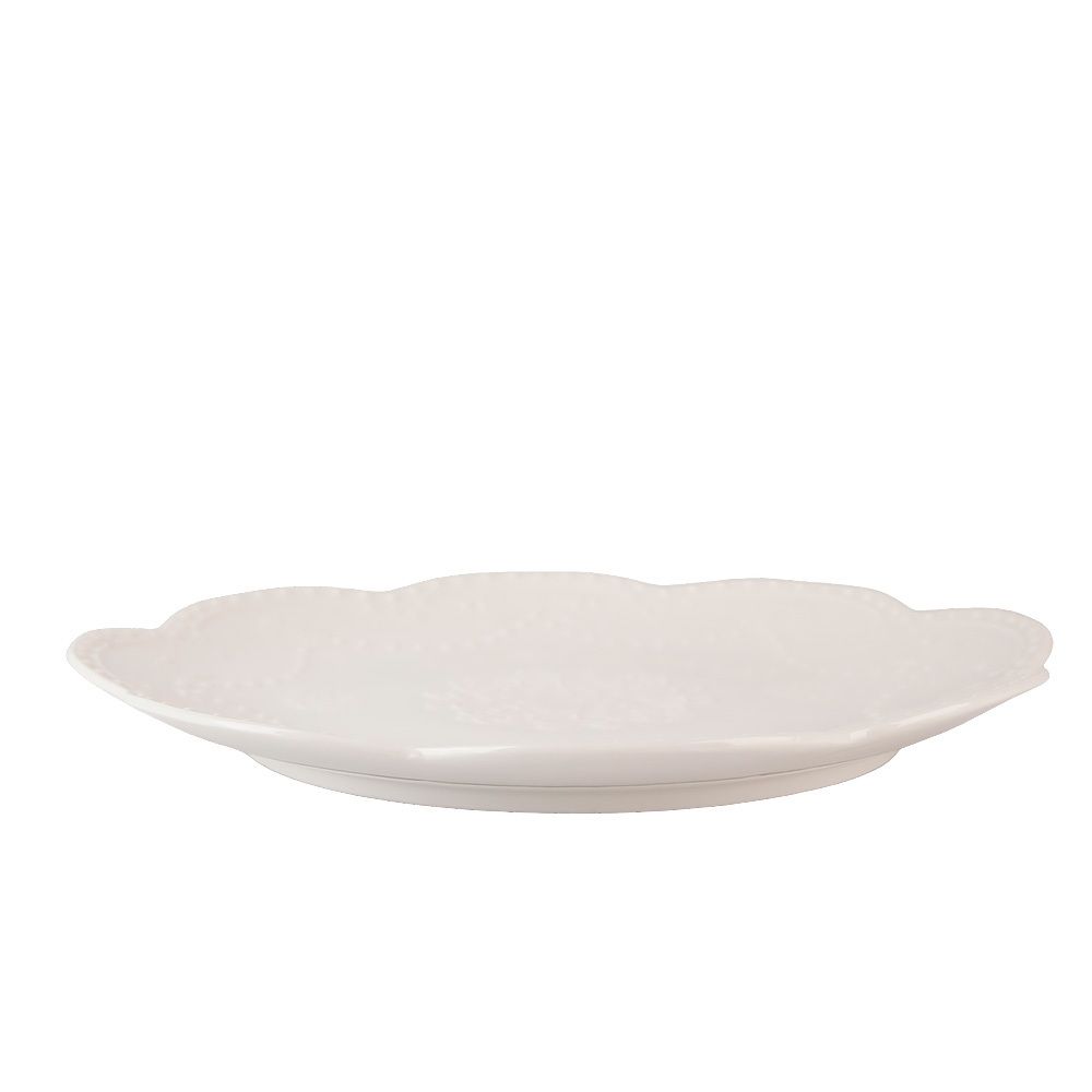 Блюдо " " 20,5х20,5х2,5см (min6) (фарфор) (транспортная упаковка)