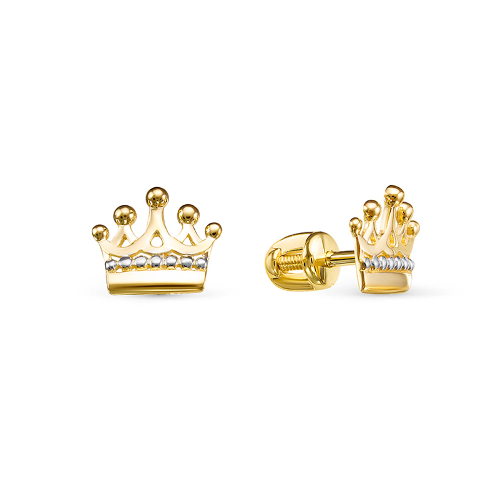 Серьги из золота 585 пробы