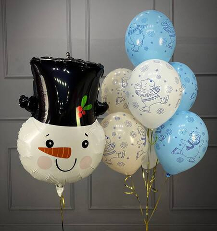 Набор " Снеговик в шляпе"