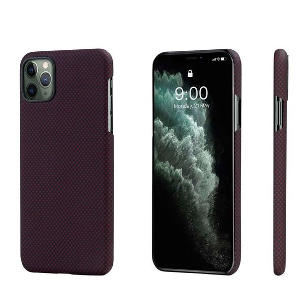 Чехол Pitaka MagEZ Case для Apple iPhone 11 Pro (Black/Red Plain)