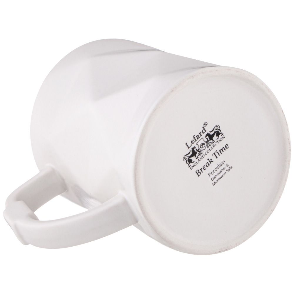 КРУЖКА "BREAK TIME" 390 МЛ БЕЛАЯ