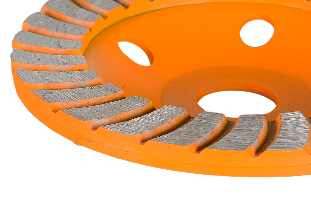 Чашка алмазная зачистная, 125 мм, Турбо Вихрь