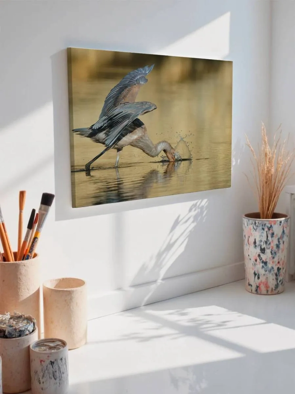 Картина на стену 40 X 50 Пеликан