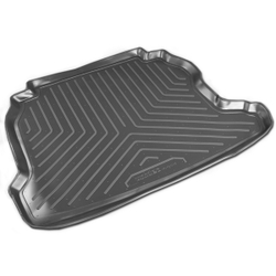 Коврик в багажник Norplast/Unidec для Citroen Berlingo II в кузове B9 (2008-) Черный,пассажирский, 5 дверей, полиуретан, арт.NPL-P-64-59-1