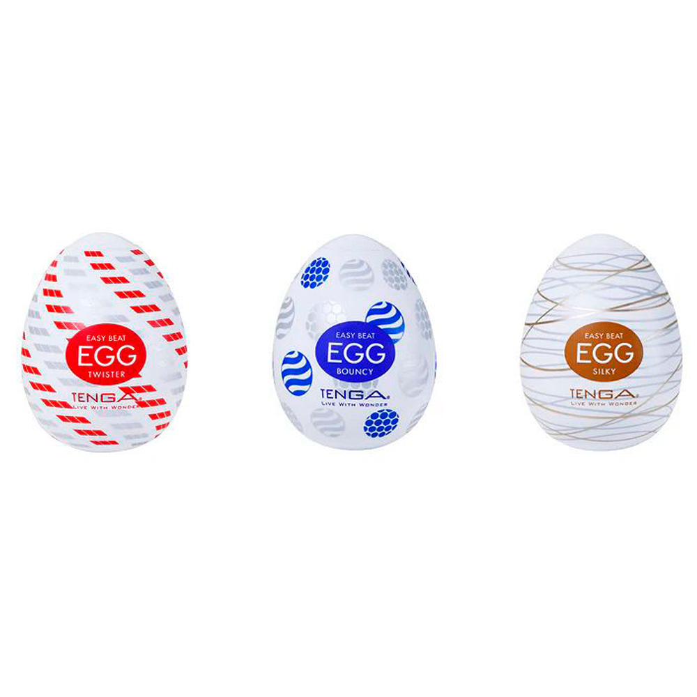 Tenga Egg Standard Set 2Набор мастурбаторов, 3 шт.