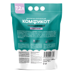 Наполнитель силикагелевый впитывающий, 7.2л Лаванда Комфикот