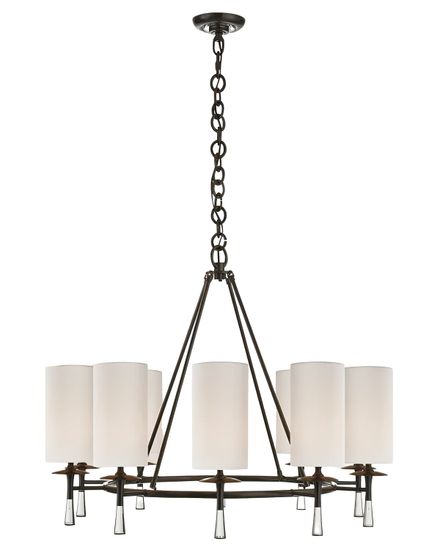 Чёрная люстра “Валенте”