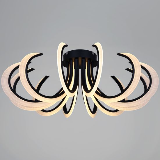 74390-0.3-12L black светильник потолочный