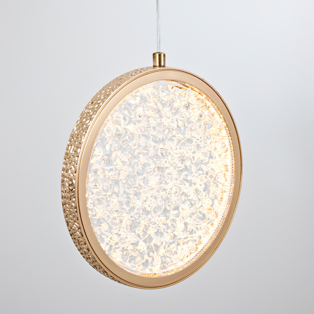 Подвесной светодиодный cветильник LED4U L7108-200 GD