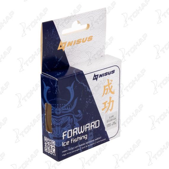 Леска FORWARD ICE FISHING 0,091mm/50m Nylon Transparent (N-FIF-0.091-50) Nisus