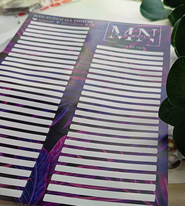 Наклейки на типсы MIW NAILS №13