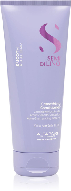 Alfaparf Milano Semi di Lino Smooth - разглаживающий кондиционер для непослушных и вьющихся волос /   200  ml  / GTIN 8022297111216