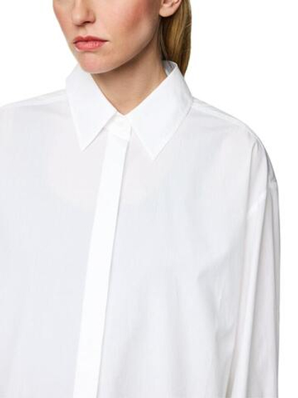 Marc Cain Рубашка удлиненная с потайной планкой