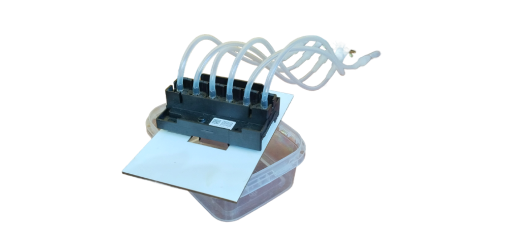 Станция прочистки печатающих головок струйных принтеров. СППГ-1.