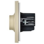 FORTE&PIANO Светорегулятор поворотно-нажимной 600Вт FP454 ваниль IEK