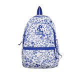 LEXI Nylon Backpack Regular Unisex Black/Blue/Purple