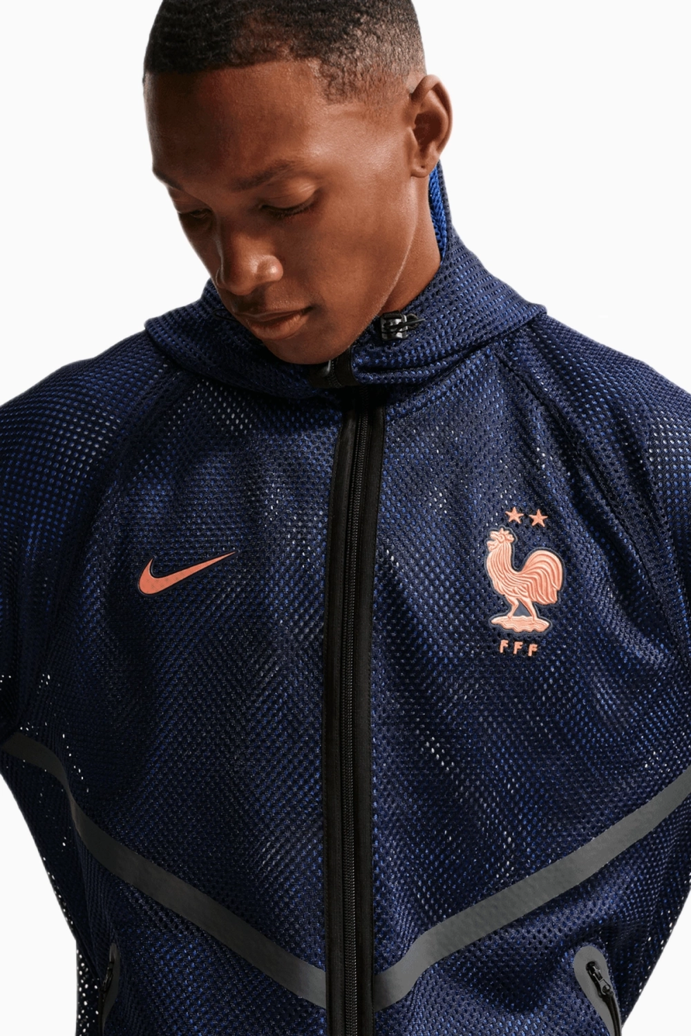 Ветровка Nike France 2026 Anthem - темно-синий