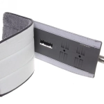 Швабра с насадкой из микрофибры на липучке силиконовое основание