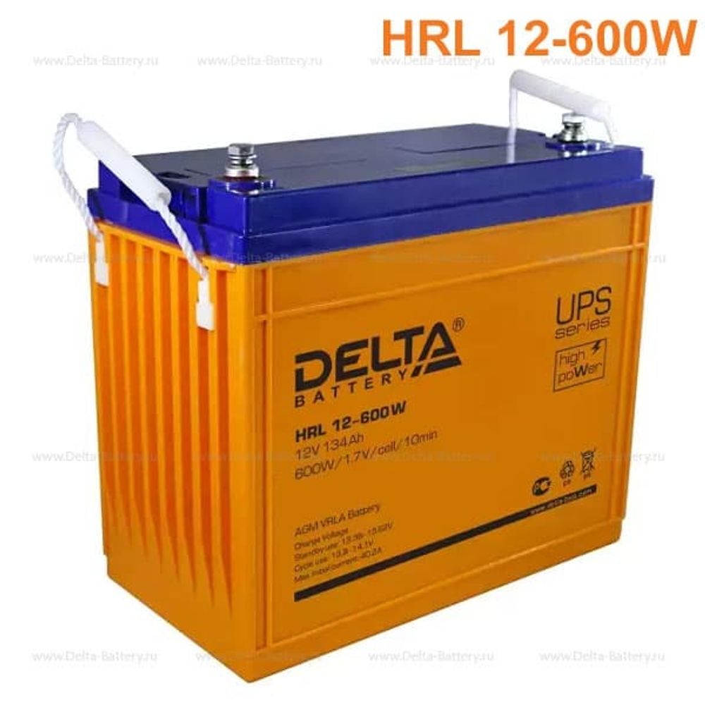 Аккумуляторная батарея Delta HRL 12-600W (12V / 140Ah)