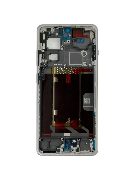 Средняя часть корпуса (рамка) для OnePlus 13R белая (Astral Trail)