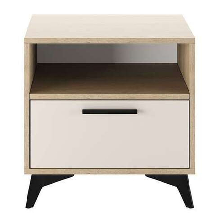 Тумба прикроватная 500 1Я "ЕВА" Дуб Экспресив - Сатин
