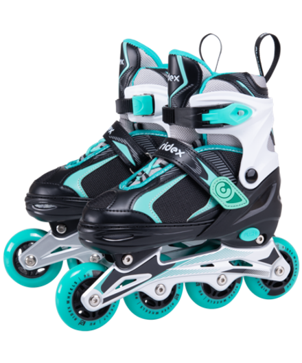 Ролики раздвижные Allure Mint, алюминиевая рама