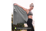 Полотенце спортивное охлаждающее Urbanfit, 70х140, микрофибра, серый