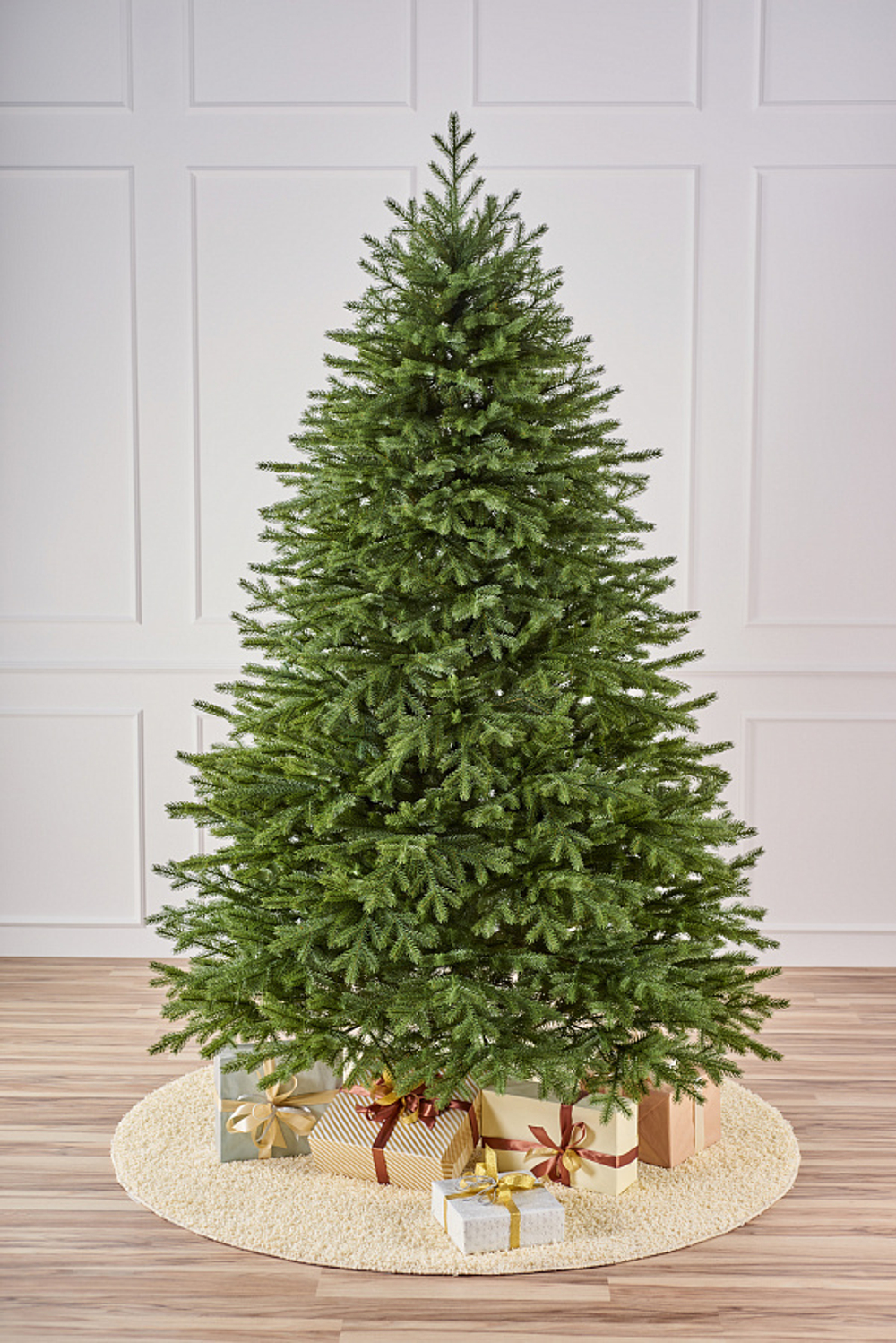 Ель искусственная Версальская 2,1 м подставка металл 100% Литые веточки МаксКристмас