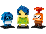 Конструктор LEGO BrickHeadz 40749 Радость, печаль и тревога
