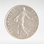 France, ½ Franc 1986 - Signature "O. Roty", VF
