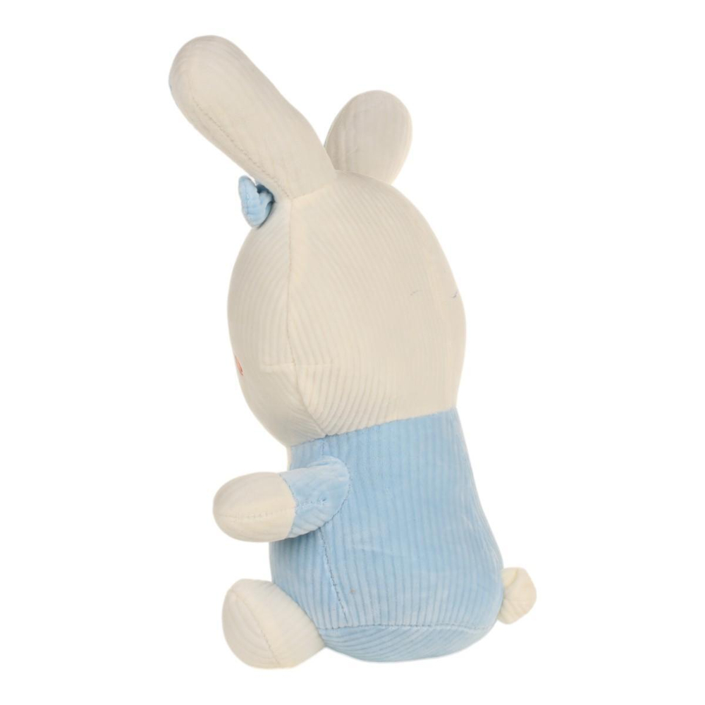 Заяц в комбензоне и с бантом на ухе №2 18x30x18см. (Hand)