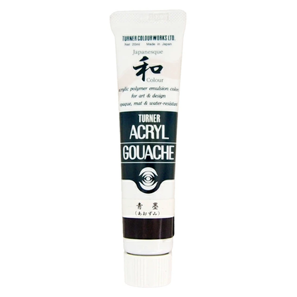 Акриловая гуашь Turner 20 мл. Japanesque Blue Black