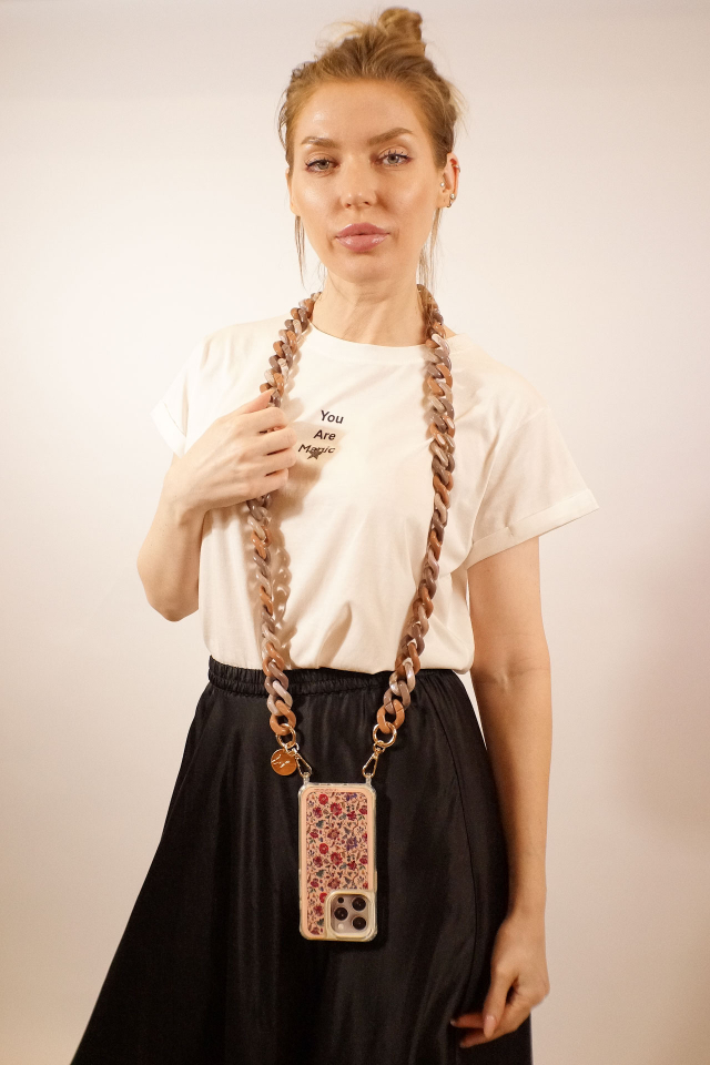 LaCoqueFrancaise ЦЕПОЧКА ДЛЯ ТЕЛЕФОНА LACOQUEFRANCAISE