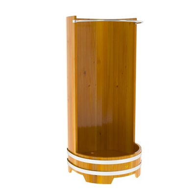 Душевая кабина с держателем для шторки