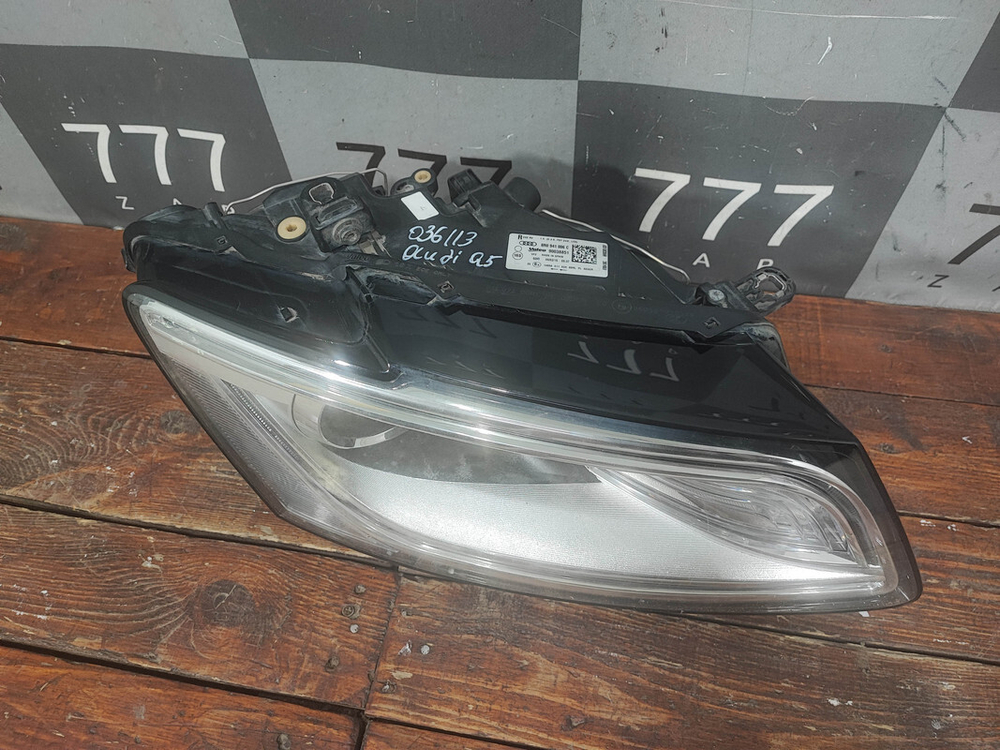 Фара правая ксенон Audi Q5 (8R) 12-17 Б/У Оригинал 8R0941044C