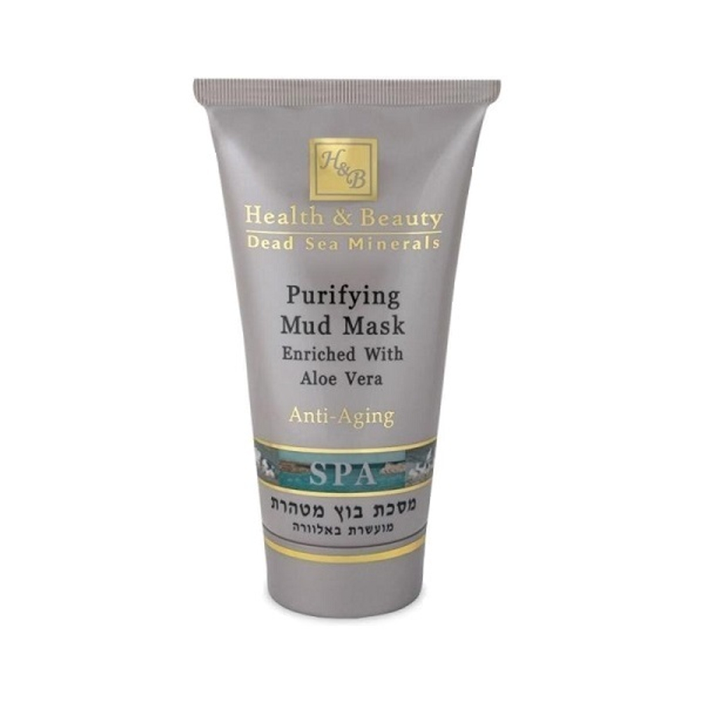 Маска для лица грязевая очищающая с экстрактом Алое Вера Health&Beauty 150мл