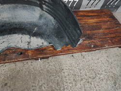 Подкрылок задний правый Volkswagen Transporter T6 15-нв Б/У Оригинал 7E0810972A