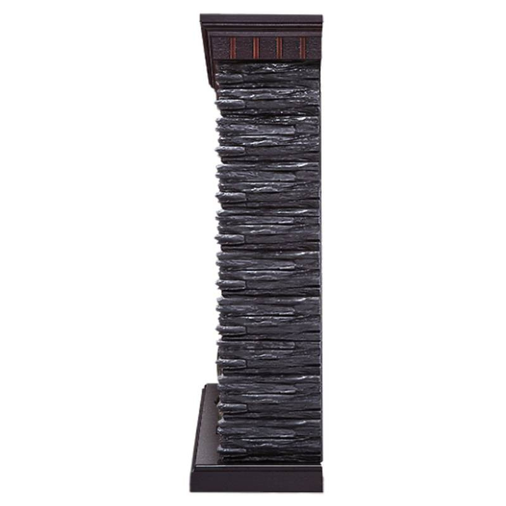 Портал Firelight Porto Classic камень черный, шпон венге