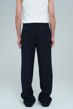 Брюки широкие | dark blue