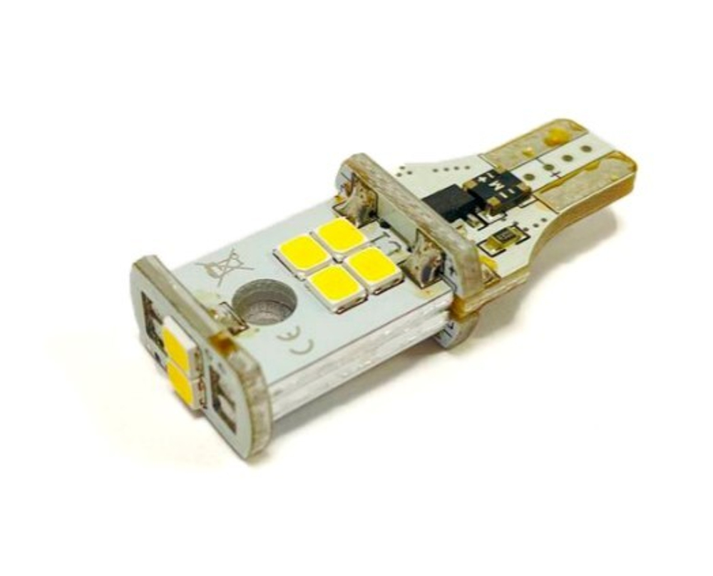 Светодиодная лампа W16W T15-2835-10SMD (белый), 1шт